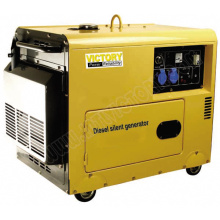 5000W Звукопоглощающий компактный портативный дизельный генератор с CE / CIQ / ISO / Soncap